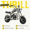 thumbnail image 4 of 49cc Mini Bike Gas Powered 4-Stroke Off Road Dirt Bike for Teens, Mini Bike Gas Power with Pull Start & Disc Brake,Max Speed up to 20 MPH,Grey, 4 of 7