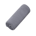 thumbnail image 2 of Toalla fría Zulema transpirable enfriamiento para el cuello Gimnasio gris, 2 of 8
