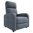 thumbnail image 2 of EDTara Fauteuil Inclinable à Dossier Haut, Sofa Simple à Réglage Manuel avec Poche Latérale et Coussin Confortable, 2 of 6