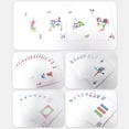 thumbnail image 3 of Mahjong Play Cards, PVC Chinese 144pcs Mahjong Play Cards Set Portable  For Travel, 3 of 8