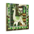 thumbnail image 2 of Llama Art Deco Dream - Canvas, 2 of 10