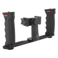 thumbnail image 1 of Filmmaking Vlogging Cas, Téléphone Intelligent Vidéo Rig Interface de Chaussure à Froid 360 Degrés Rotation avec Poignée pour l'Enregistrement Vidéo, 1 of 8