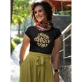 thumbnail image 2 of Yellow Lettering Mothers Day T-Shirt Women -Image by Shutterstock, Female Large, 2 of 4