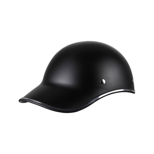 Kenally Casco de moto para mujer, casco de motocicleta ajustable portátil para exteriores, Protector de cabeza, equipo de ciclista, bloqueo cómodo Gafas de moto Negro mate Kenally VI017429-02