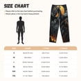 thumbnail image 3 of Bingfone Full Moon Black Dragon Pattern Pajamas for Women,Pajama Pants with Pockets-Small, 3 of 6