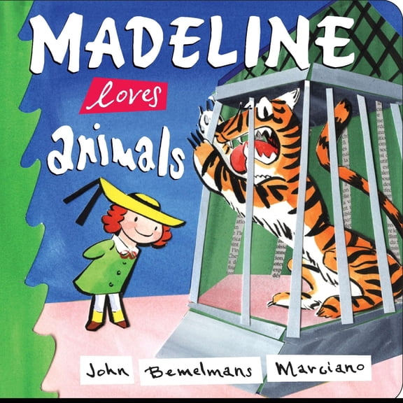 Madeline Madeline Loves Animals, (Board Book)