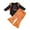 Black, variant on Girls Clothes Fall Outfits Baby My 1st Halloween Long Sleeve Romper Spider Print Flares Pant Set 2 Piece Kids Casual Clothes Size 0-3 Months