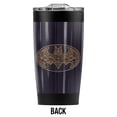 thumbnail image 2 of Batman Aztec Bat Logo Stainless Steel Tumbler 20 oz Coffee Travel Mug/Cup, Vacuum Insulated & Double Wall with Leakproof Sliding Lid | Great for Hot Drinks and Cold Beverages, 2 of 7