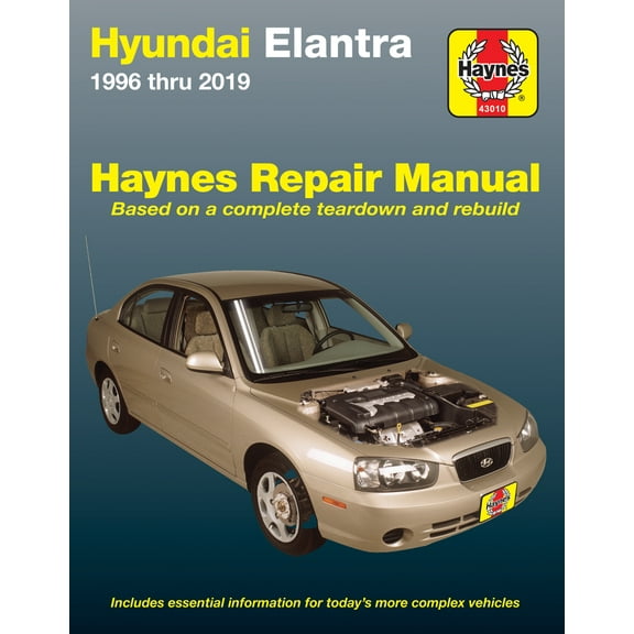 Hyundai Elantra (96-19) Haynes Repair Manual ^