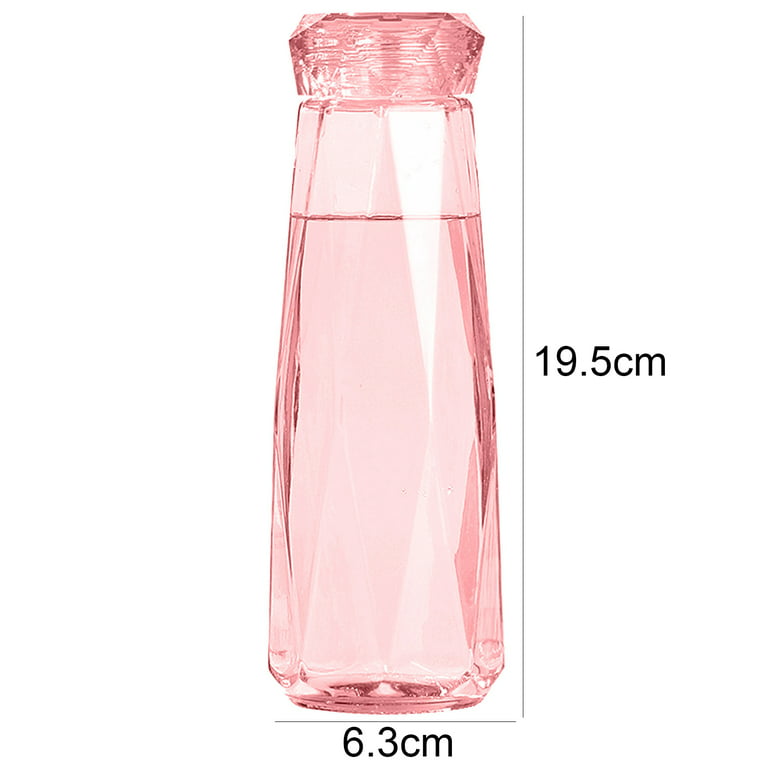 Glass Juice Bottles For Juicing Airtight Lids & 4 Straws & 4 Lids W Hole 16  Oz J