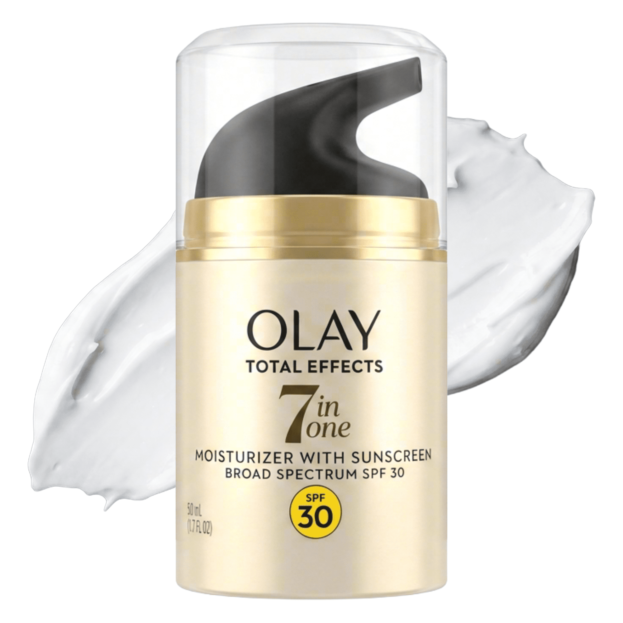 Olay Face Moisturizer, Total Effects, SPF 30 Hydrating Face Cream, Niacinamide, 1.7fl oz