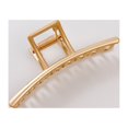 thumbnail image 1 of Pinzas de metal para el pelo, horquilla para moño, color dorado mate, antideslizantes, para mujer, cabello grueso, fino y largo, tamaño mediano, estilo sencillo., 1 of 1