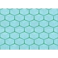 thumbnail image 1 of Ahgly Company Indoor Rectangle Patterned Turquoise Green Area Rugs, 5' x 8', 1 of 6