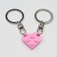 thumbnail image 1 of Cute Love Heart- Brick Keychain For Elements Key Ring Jewelry, 1 of 3