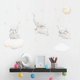 thumbnail image 4 of Calcomanía de pared con forma de estrella de elefante, calcomanía de pared para niños, dormitorio, sala de juegos, decoración de pared para jardín de infantes, grafiti de PVC para escritorio, 4 of 5