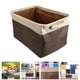 thumbnail image 3 of BRIGHTFUFU Canasta de almacenamiento de tela Plegable Sundies Container Toyadores para el hogar Contenedor de almacenamiento, 3 of 6