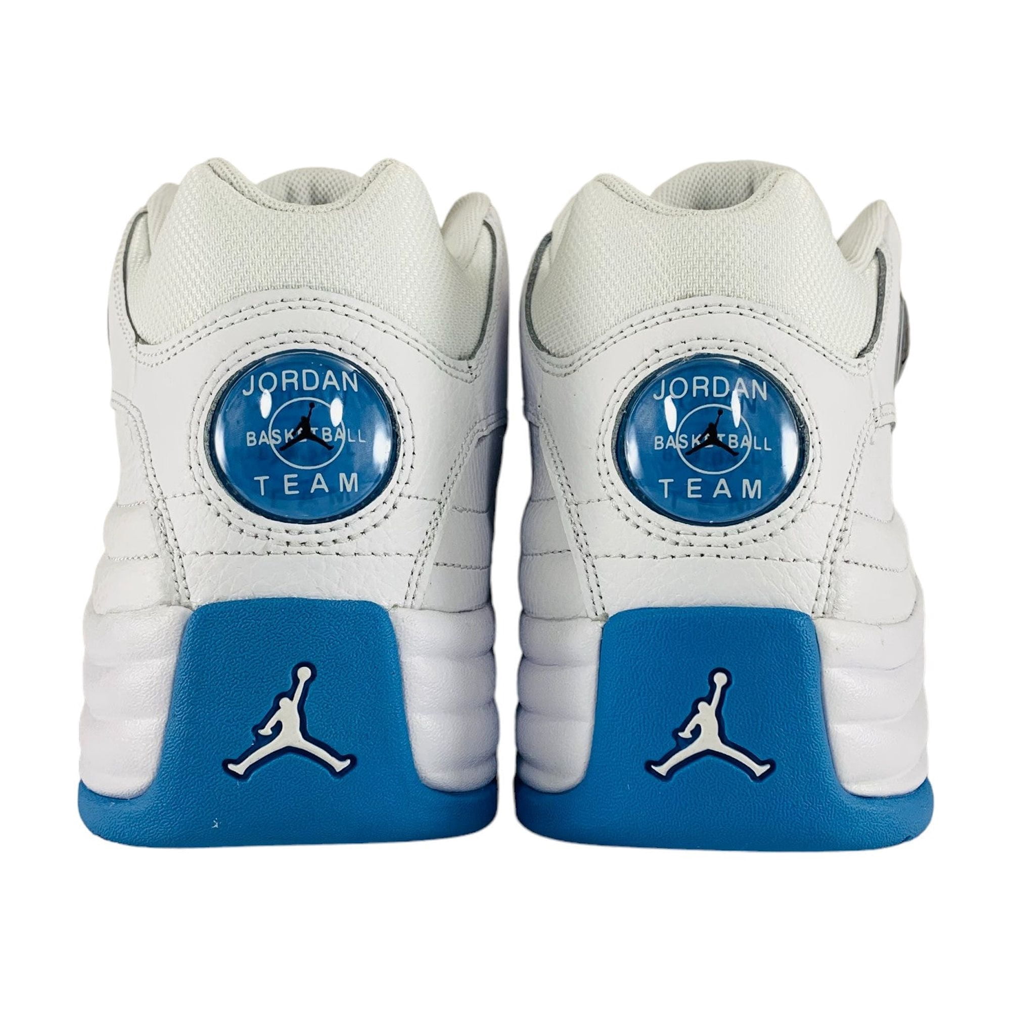Nike Mens Jordan Jumpman Team 1 Basketball Shoes FV3928-101 University Blue Sz 8 Nike Air Jordan Jumpman Team I 1 White University Blue UNC  main image 2