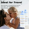 thumbnail image 4 of Uioepy Clearance Formula Dispenser Multifunctional Baby Formula Dispenser Travel Formula Dispenser Dispenser for Baby Formula Blue Kitchen Gadgets, 1 Five-Layer Milk Powder Dispenser, 4 of 8