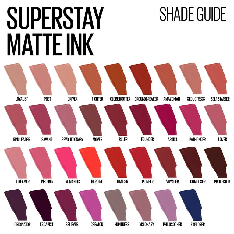 Maybelline Ruler Un Matte nude Lipstick, Super Stay Ink Liquid