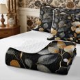 thumbnail image 4 of Manfei Gradient Botanical Flower Quilt Full 3-Piece,Spring Garden Full Bedspread Sets,1 Coverlet and 2 Pillowcases, 4 of 7