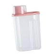 thumbnail image 4 of Caja de almacenamiento de detergente para ropa de uso doméstico, lata de almacenamiento de detergente, contenedor de arroz Rosa, 4 of 9