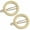 Ivory, variant on French Amie Mini Circle 1 ¼” Hair Clip - Snap Tige Boule Women Barrette Set Of 2 (Pink)