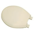 thumbnail image 2 of Centoco 3700SC-106 Round Plastic Toilet Seat with Safety Close, Bone, 2 of 4