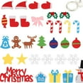 thumbnail image 3 of Nuevas decoraciones para árboles de Navidad de fieltro, rompecabezas de árbol de Navidad para niños, árbol de Navidad de fieltro decorado diy, 3 of 4