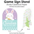 thumbnail image 5 of Big Dot of Happiness Spring Easter Bunny - How Many Candies Happy Easter Party Game - 1 Stand and 40 Cards - Candy Guessing Game, 5 of 8