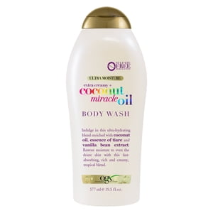 OGX Extra Creamy Coconut Miracle Oil Body Wash, 19.5 oz