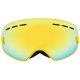 thumbnail image 1 of Gafas de esquí y patinaje de doble capa, grandes y esféricas, antivaho, para exteriores, para niños (marco amarillo)., 1 of 10