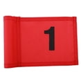 thumbnail image 2 of koolsoo 2x Golf Putting Green Flag for Golf Practice Sport Golfer Gift 18x12 Cm, 2 of 9