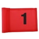 thumbnail image 2 of Bandera Verde de Golf Profesional Numerada 1/18 para Práctica de Golf de Jardín Trasero Regalo de Golfista Deportivo - 3 Colores Rojo con el número 1 Macarena Golf poniendo bandera verde, 2 of 8