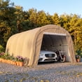 thumbnail image 3 of MOALCOFER 13'x20' Heavy Duty Portable Carport,Canopy Garage with Steel Frame & Weatherproof Cover, 3 of 6