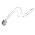 thumbnail image 5 of Attack On Scouting Badge Alliage Pendentif Collier Cosplay Noir, 5 of 5