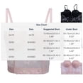 thumbnail image 3 of QSAWXQZ Women's Bustier Bra Corset Top with Underwired Bra Spaghetti Straps Sleeveless Sweetheart Neckline Hook Eye Back Closure Mesh Cropped Top 38, 3 of 6