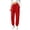 24# Red, variant on Pants for Women Stretchy Joggers with Pockets for Travel | Wide Leg Athletic Pants for Women Fashion Oversized Comfy Fitted Slacks for Work White XL