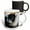 Multicolor, variant on 3drose, Madagascar,vakona Lodge, Lemur Island. Black and White Ruffed Lemur., 11oz Two-tone Yellow Mug