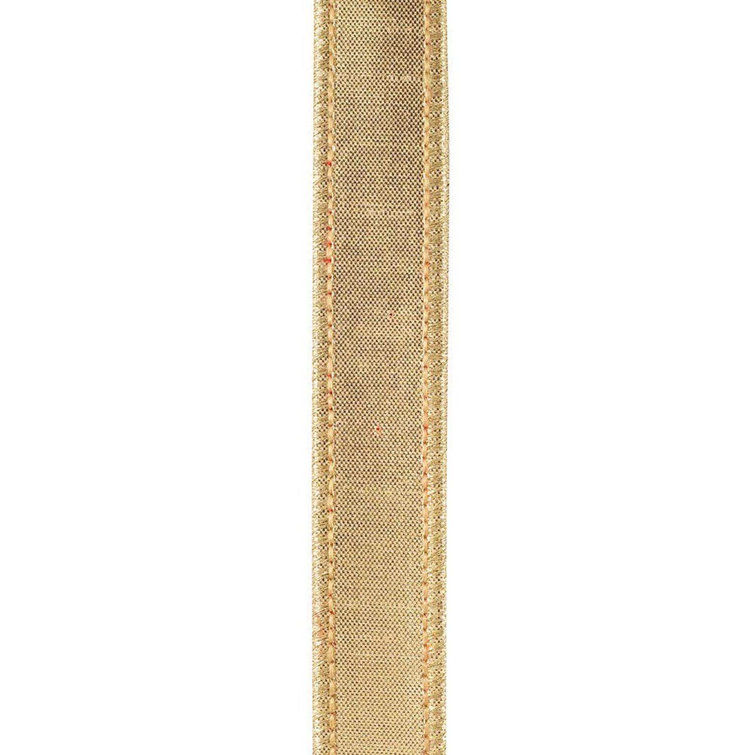 Reliant Ribbon - 94413W-994-05D, Ribbon, Red/gold, 1 Inch, 5 Yards