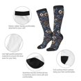 thumbnail image 6 of Easygdp Nautical Soccer Socks Sport Knee High Socks Calf Compression Athletic Socks for Men and Women, 6 of 9