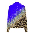 thumbnail image 4 of 2023 Chandail en Molleton Mode pour Femmes 50 % de Réduction Liquidation Chandails en Molleton Décontractés Sans Capuche Mode Manches Longues Imprimé Demi-Zip Col à Capuche Blouse, 4 of 4