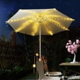 thumbnail image 4 of Patio Umbrella String Lights With Remote Control, 3.9Ft 104 LEDs, Battery Operated, Waterproof Wireless Lighting For Outdoor Backyard Garden Umbrella Decor War, 4 of 5