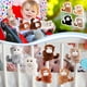 thumbnail image 5 of Pulseras de peluche Liliful con forma de mono de peluche, 20 cm, 8 unidades, 5 of 6