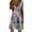Grey, variant on Women's Summer Casual Dress 2025 V Neck Loose Swing with Pockets Boho Beach T Shirt Style Comfortable Flowy Midi Womens Casual Trendy Midi Dresses