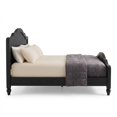 thumbnail image 6 of Home Design Hinton Queen Platform Bed Frame, Solid Wood Construction, Black, 6 of 9