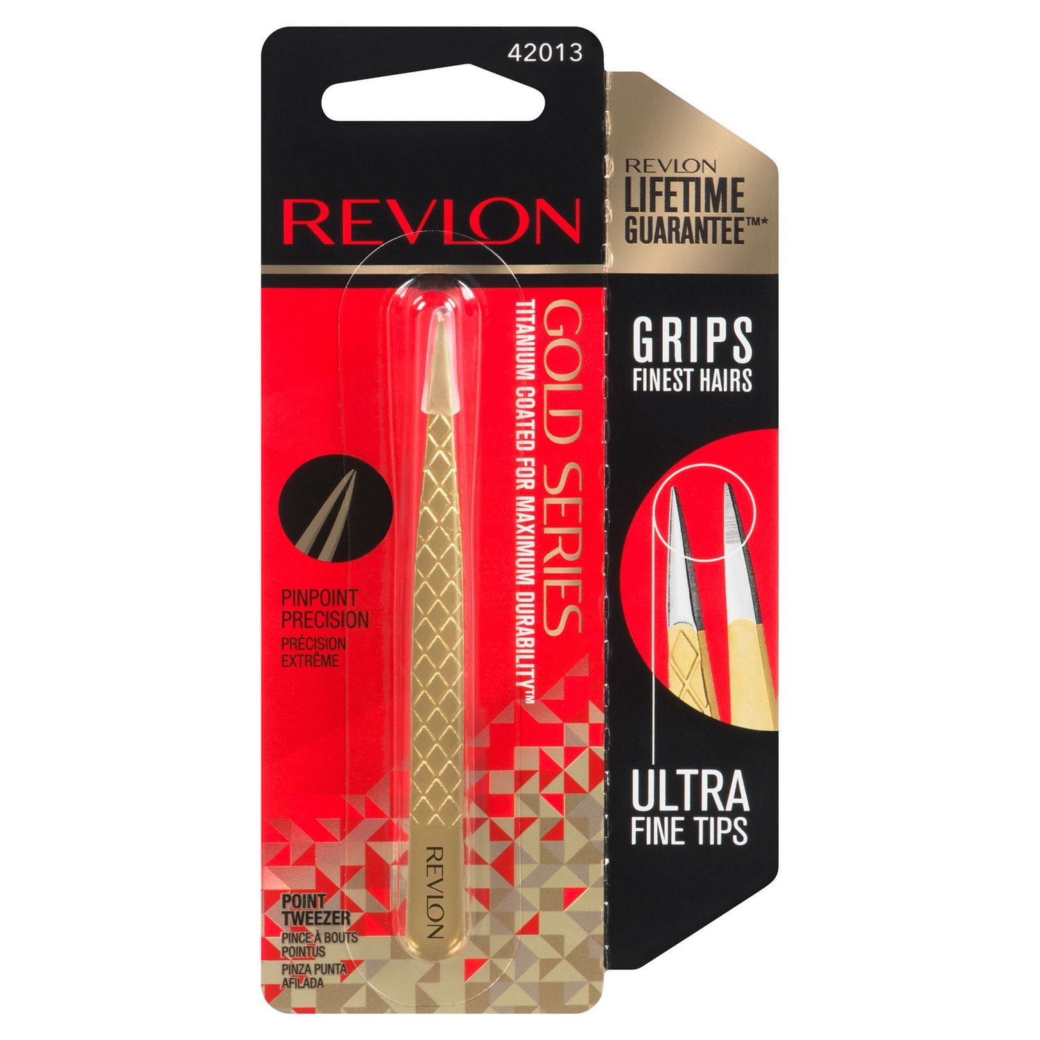 Revlon Gold Series Titanium Coated™ Point Tweezer