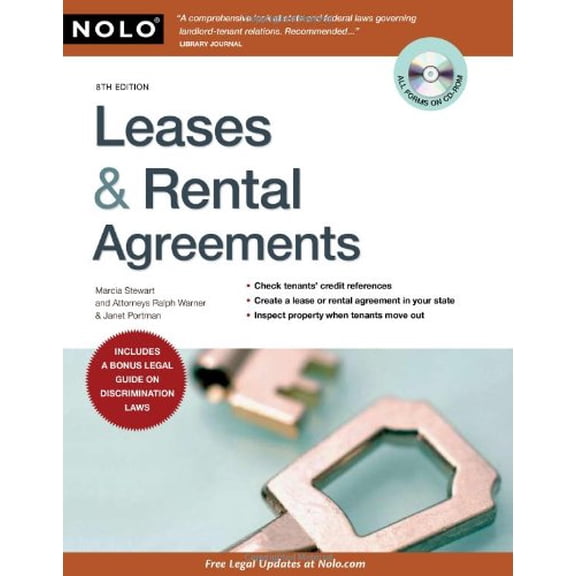 Pre-Owned Leases & Rental Agreements [With CDROM] (Paperback) 1413310516 9781413310511