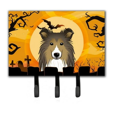 

Halloween Sheltie Leash & Key Holder