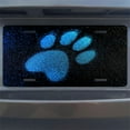 thumbnail image 7 of Glittering Paw Print Front License Plate, Metal License Plate, Funny Standard Plates Personalized Novelty Decorative For Men/Women/Boys/Girls Car 6×12 Inch, 7 of 7