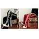 thumbnail image 5 of Pantalones con botones laterales para hombre Pantalones con botones a presión divididos a rayas sueltos informales de moda para otoño Negro XL, 5 of 8